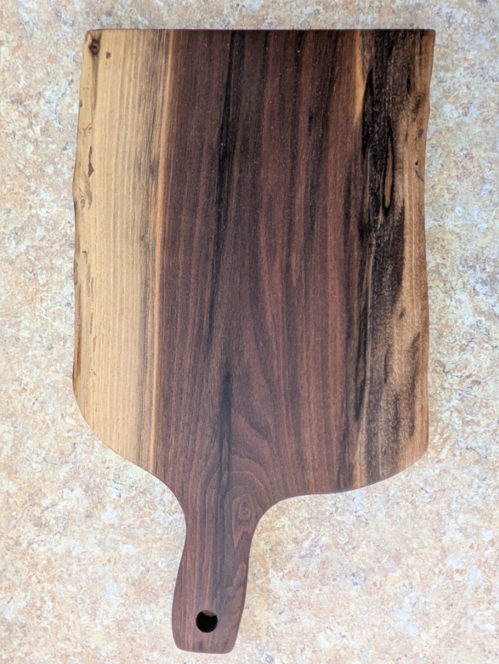 Handcrafted Live Edge Black Walnut Cutting Board/Charcuterie Board